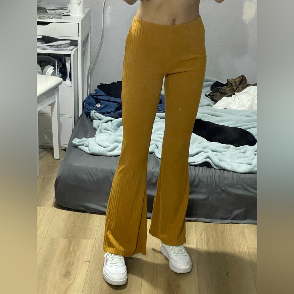 Mustard Yellow Pants